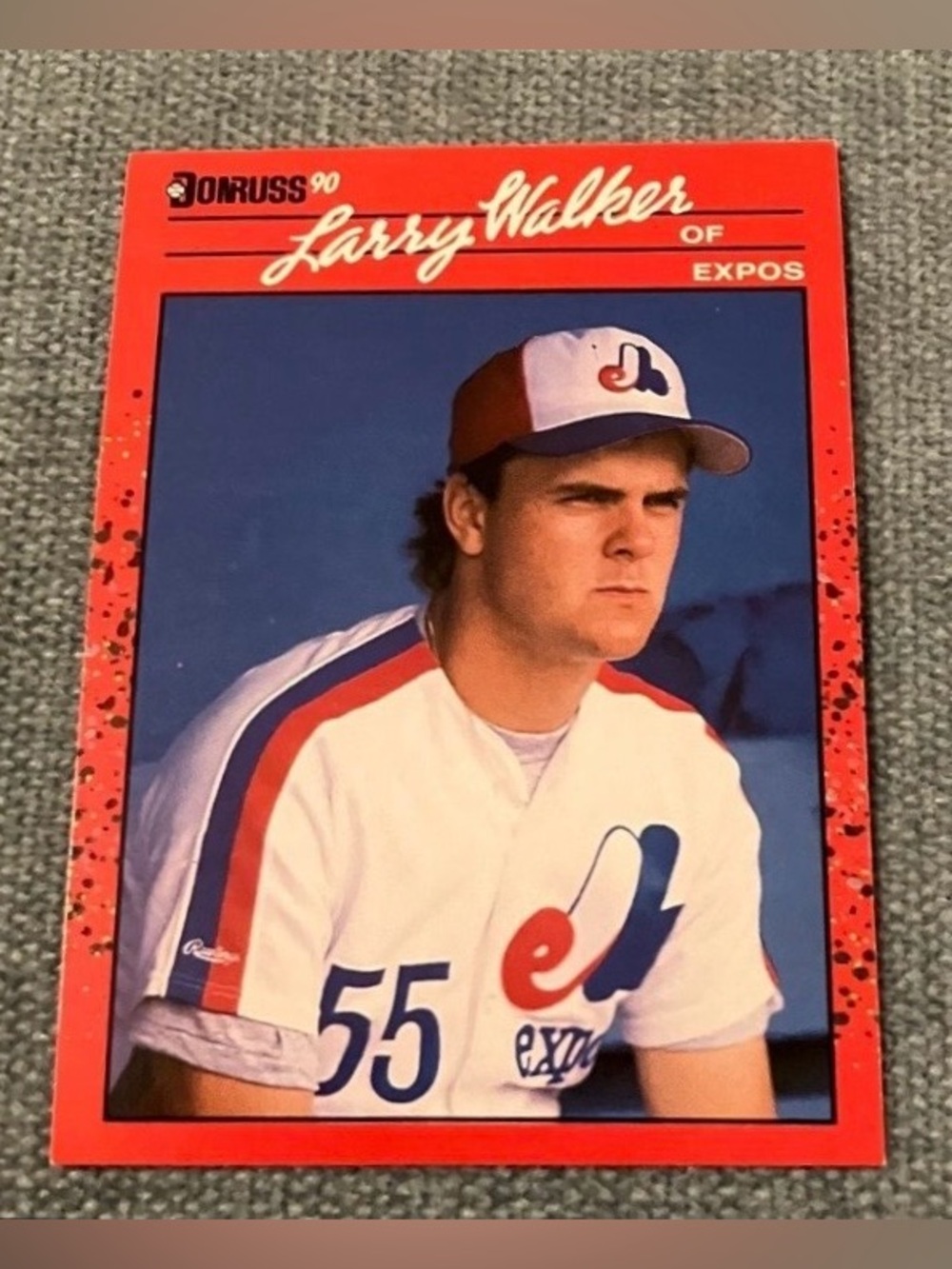 1990 Donruss Montreal Expos Baseball Card Trading Card